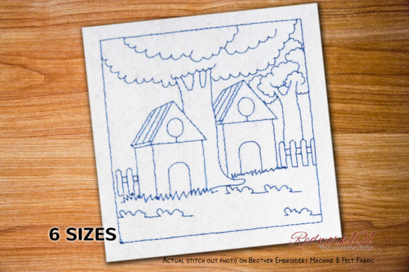 A Real-World Review of the Wooden House Lineart Embroidery Design