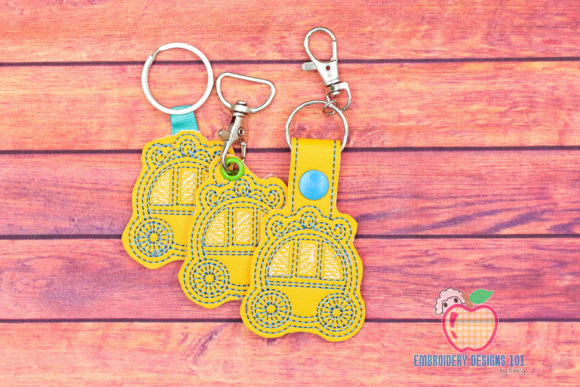 A Review of the Baby Carriage Embroidery Key Fob Pattern