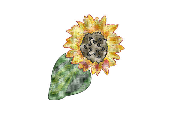 A Sunflower Stitch Design with Practical Charm