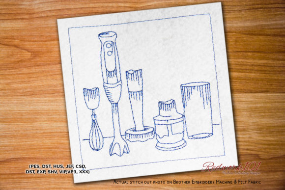 Hand Blender Embroidery Design: A Seasonal Kitchen Review