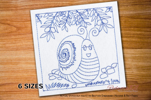The Snail on a Grass Design: A Boutique Embroidery Review